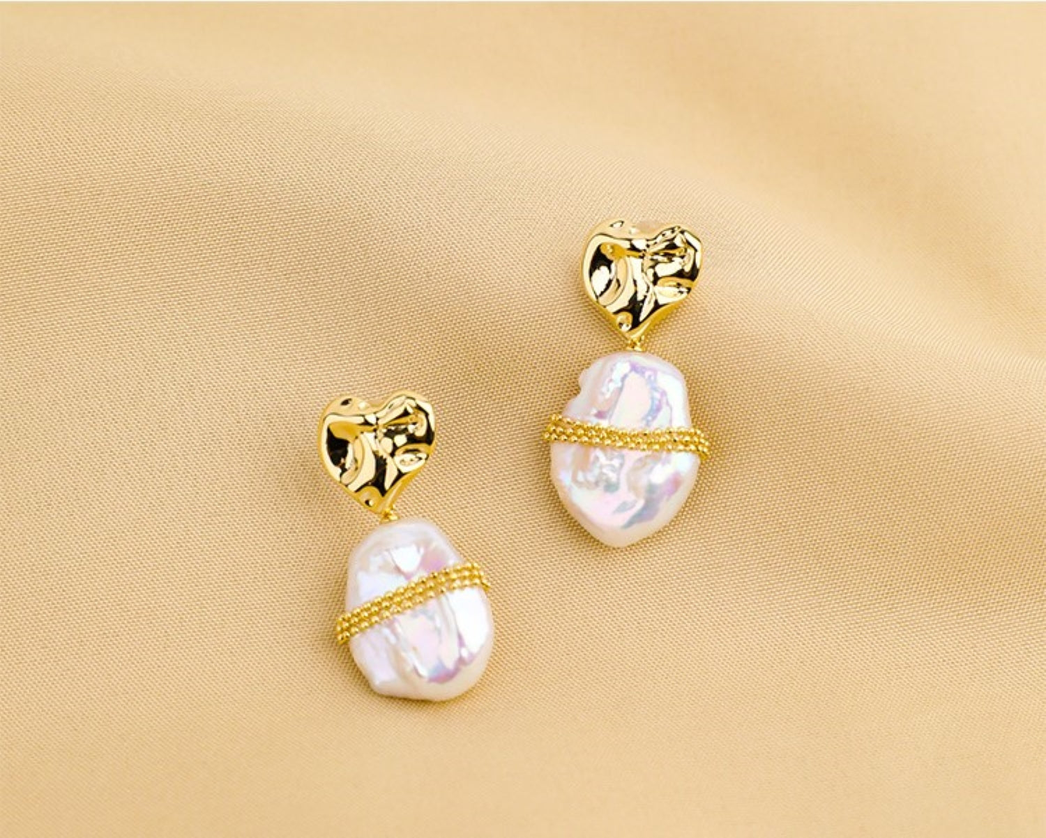 Modern Marble Earrings