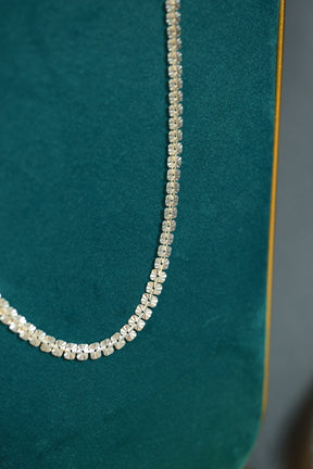 Snow Shining Long Necklace