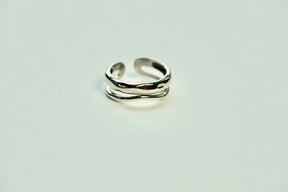 Double Wave Ring