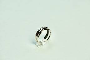 Double Wave Ring