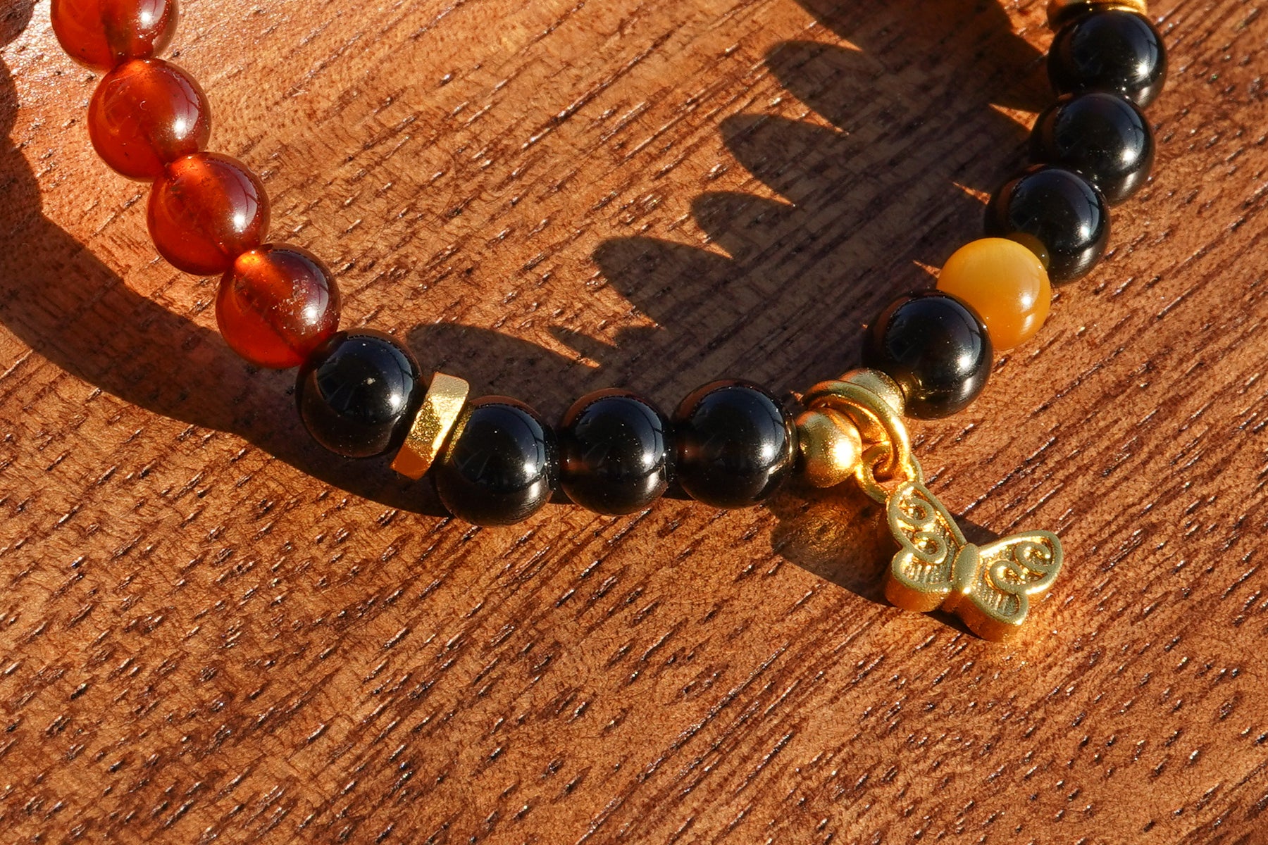 Garnet · Black Obsidian