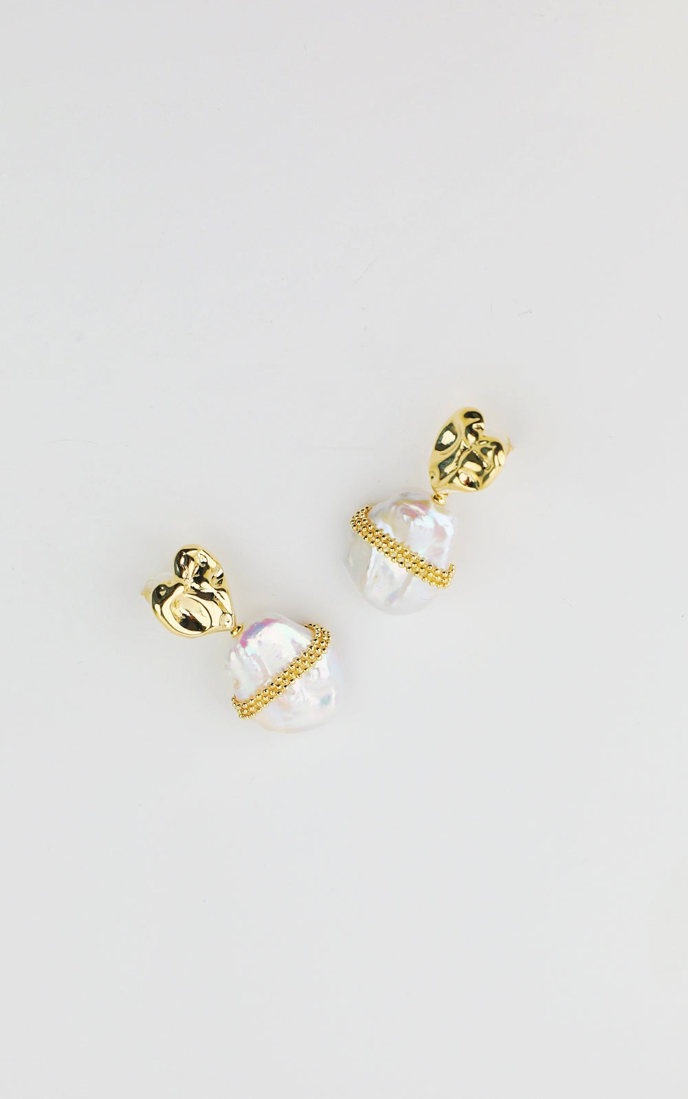 Modern Marble Earrings