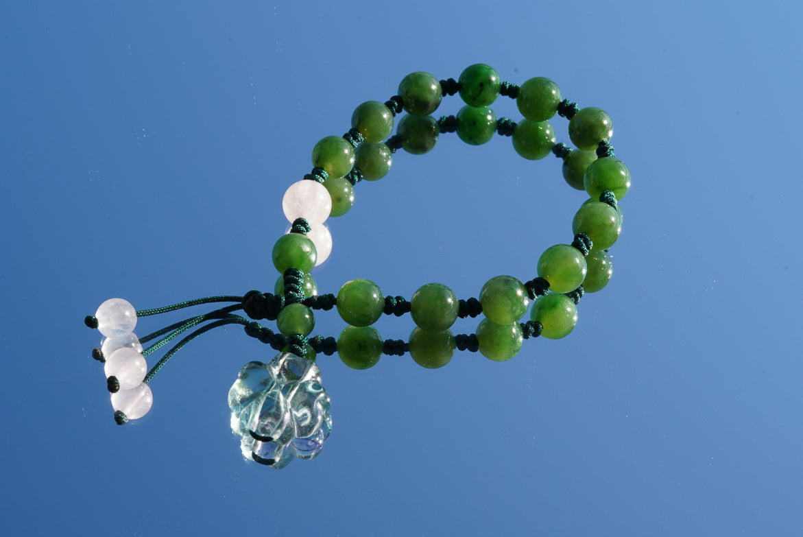 Jade Bead · Flourite