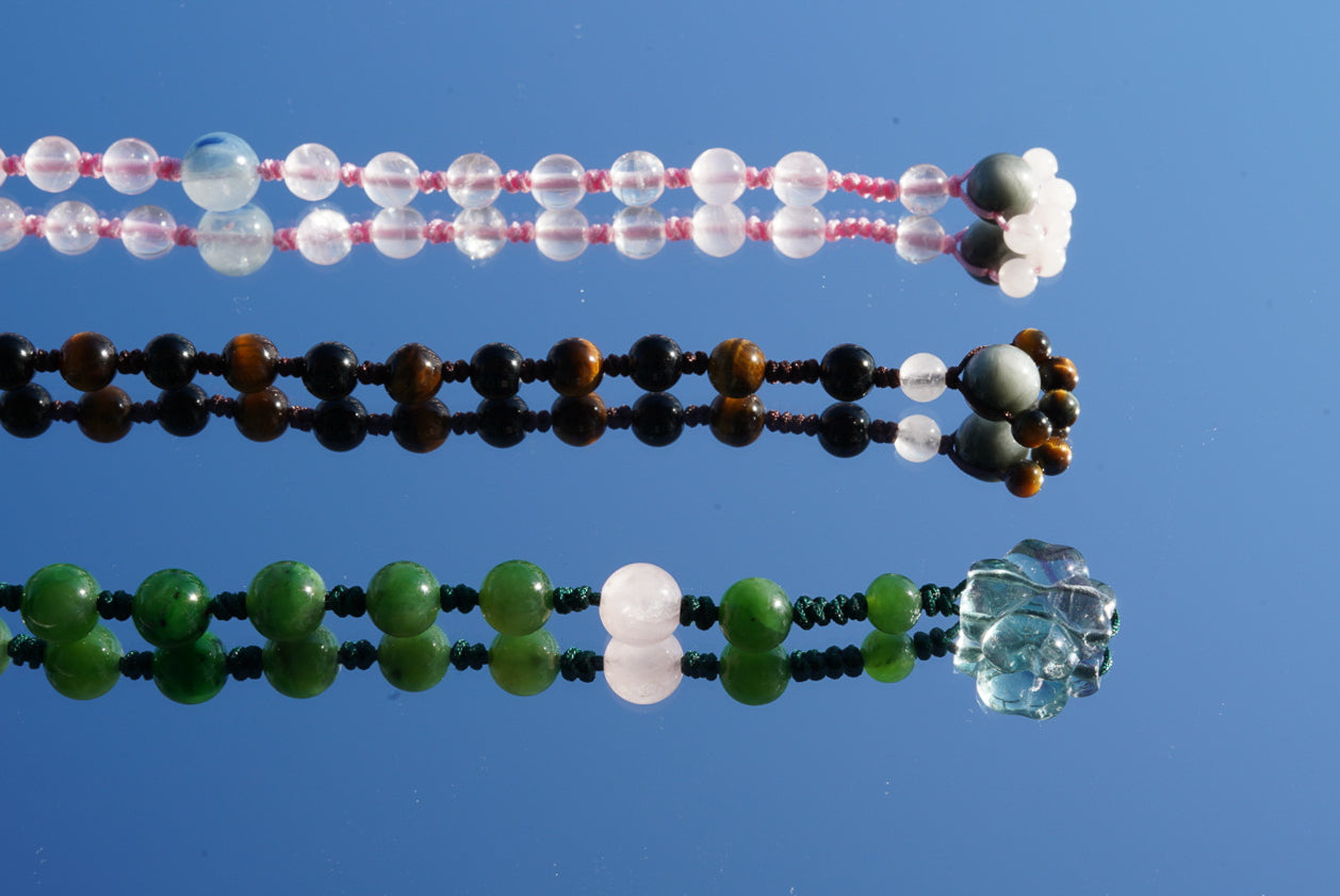 Jade Bead · Flourite