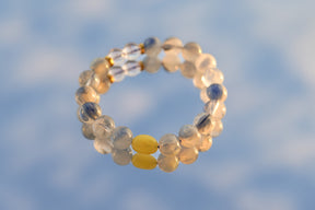 kyanite · Amber